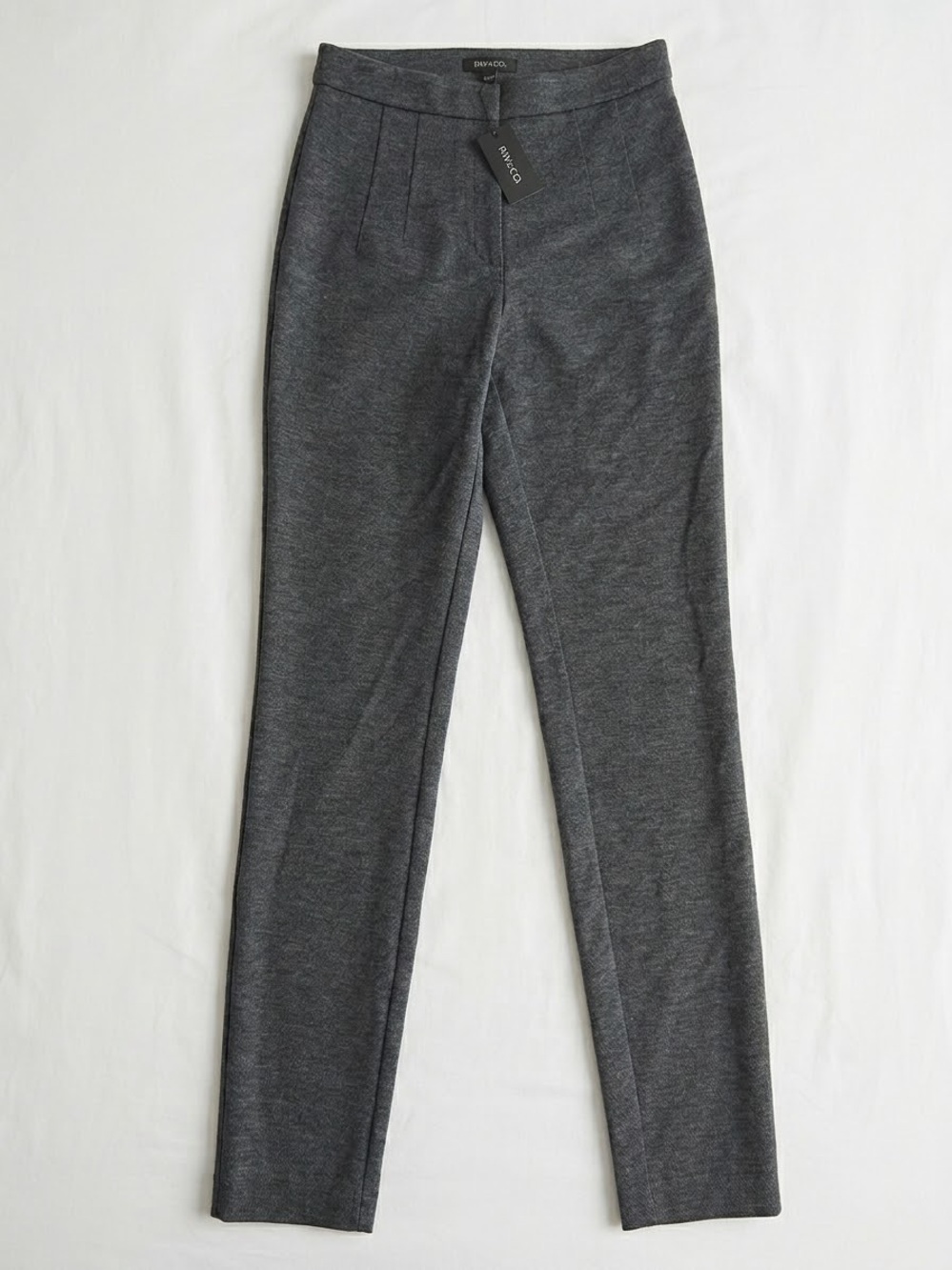 RW&CO. Dark Charcoal Skinny Ponte Pants